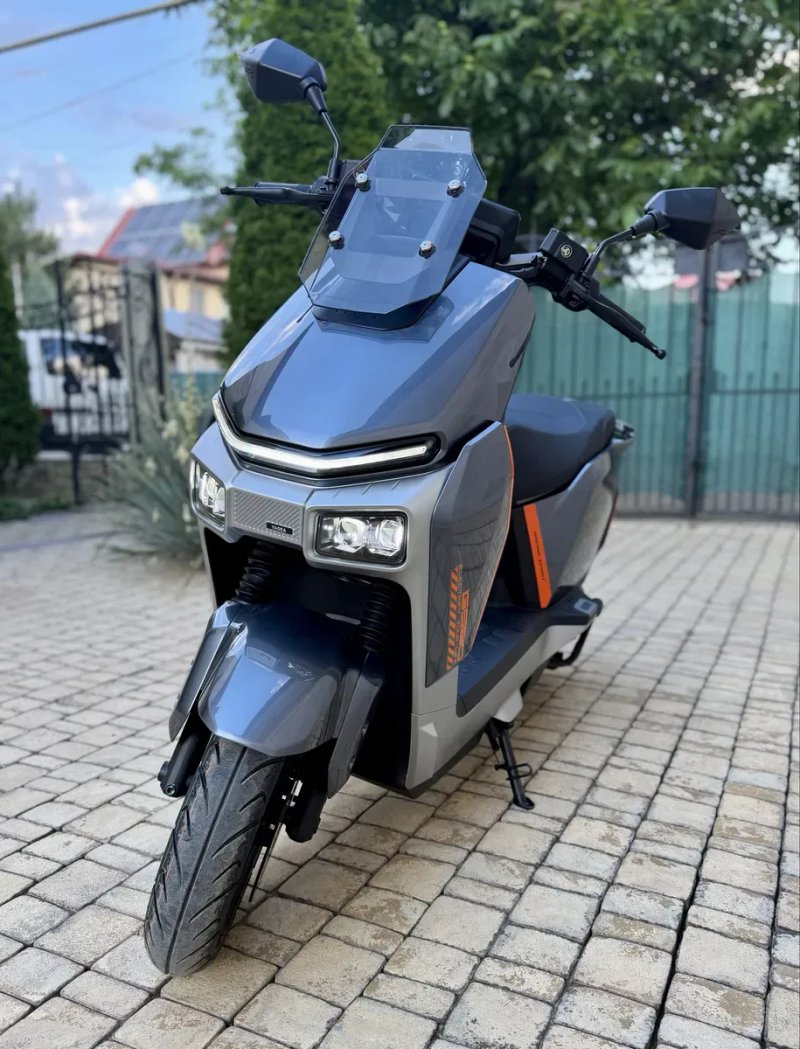 Електроскутер Yadea GS80 2999Вт, гарантія, швидкість 100км/год, електромопед — фото 2