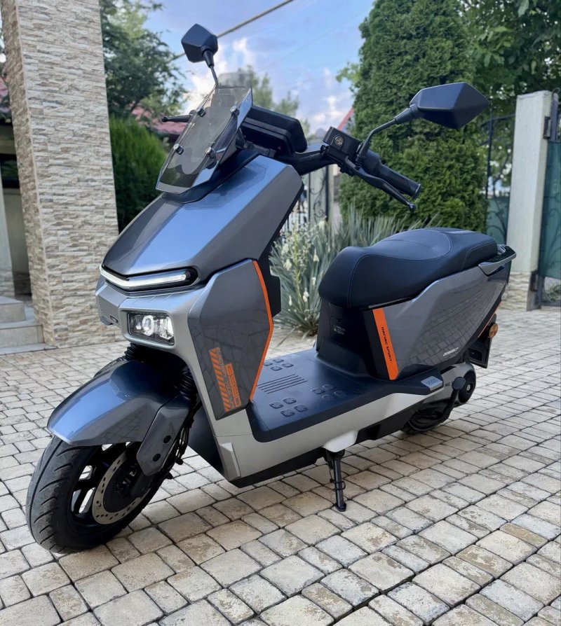 Електроскутер Yadea GS80 2999Вт, гарантія, швидкість 100км/год, електромопед — фото 3