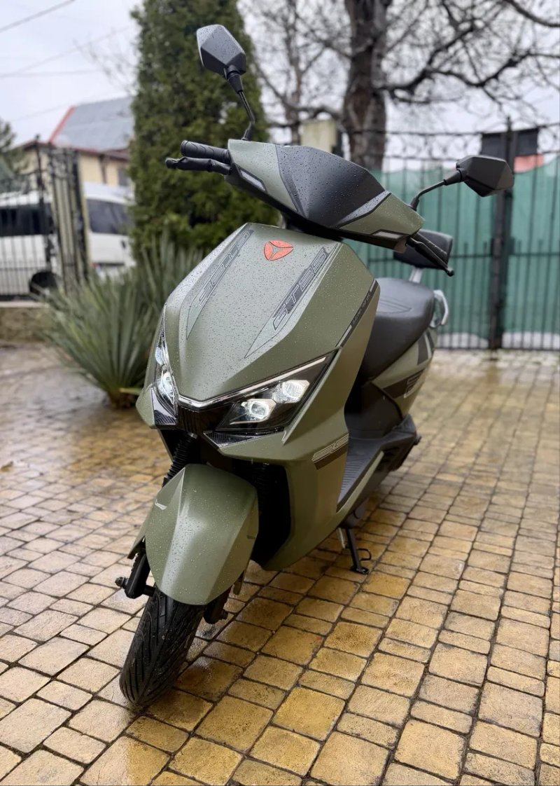 Електроскутер YADEA GT25, гарантія, оліва — фото 2
