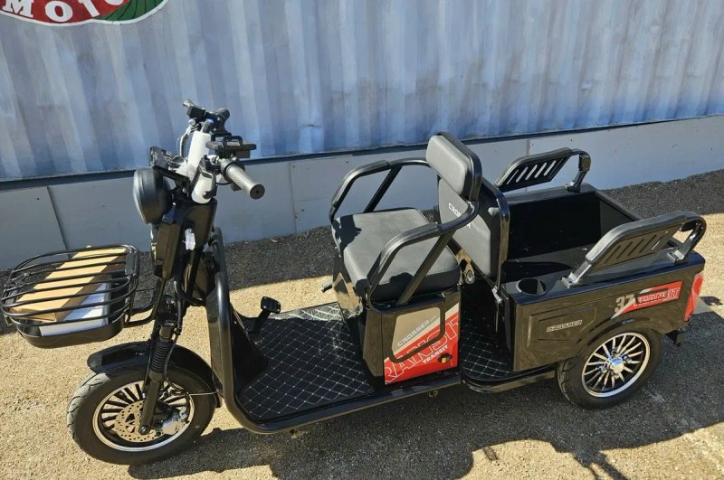 Электротрайк Грузопассажирский Crosser tr5 стокмото 1500ВАТ Литийжелезофосфат акб ГАРАНТИЯ!ПРОДАЖА!СЕРВИС!Доставка-отправка по Украине.стокмото тр5 — фото 2