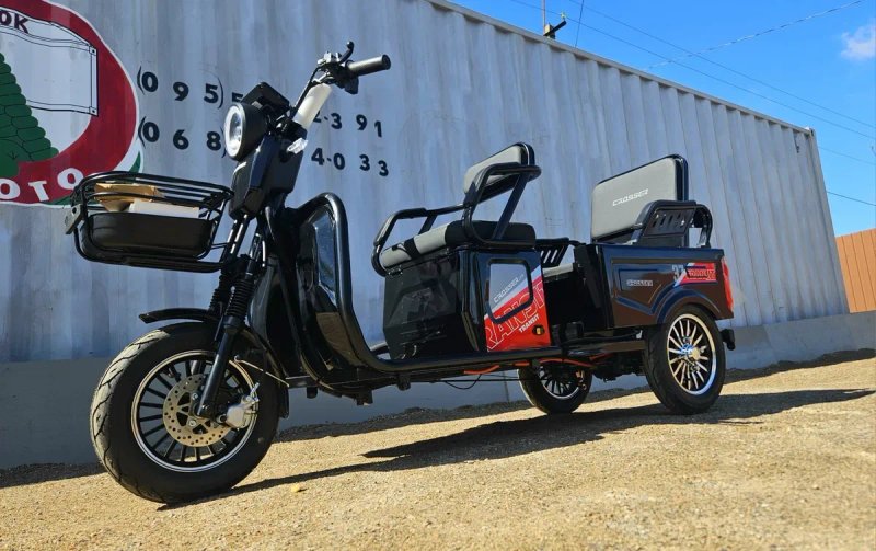Электротрайк Грузопассажирский Crosser tr5 стокмото 1500ВАТ Литийжелезофосфат акб ГАРАНТИЯ!ПРОДАЖА!СЕРВИС!Доставка-отправка по Украине.стокмото тр5 — фото 7