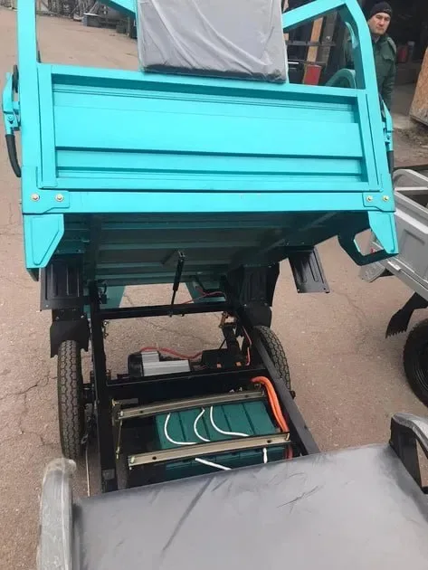 Електротрицикл DOZER Model 1 800W | Муравей | Вантажний до 450 кг | Електронавантажувач. Безкоштовна доставка — фото 4