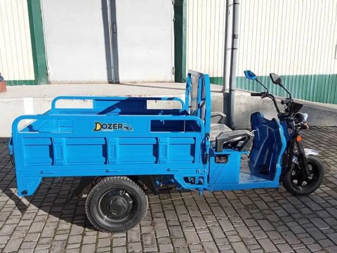 Електротрицикл DOZER Model 2E 1200W | 650 кг | 60V | Вантажний. Є Доставка