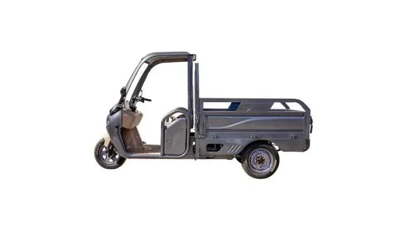 Електротрицикл вантажний FORTE DW-1200-1-3 (сірий) Компактний! Дах! Кредитування! — фото 3