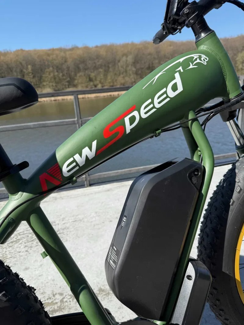 Электровелосипед для военных ЗСУ New Speed 500w/1000w 48v 13Ah/17Ah електровелосипед фетбайк електрофетбайк електро велосипед е-байк новий гарантія — фото 6
