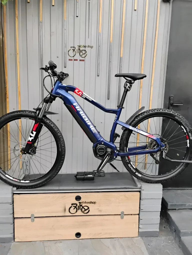 Електровелосипед Haibike 5.0 Yamaha Germany 27.5 M с зарядним пристріем — фото 7