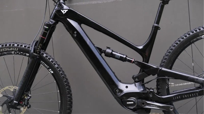 Електровелосипед карбоновий  двопідвіс YT Uncaged SLX  Shimano EP8 — фото 4