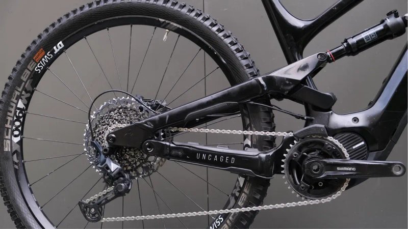 Електровелосипед карбоновий  двопідвіс YT Uncaged SLX  Shimano EP8 — фото 5