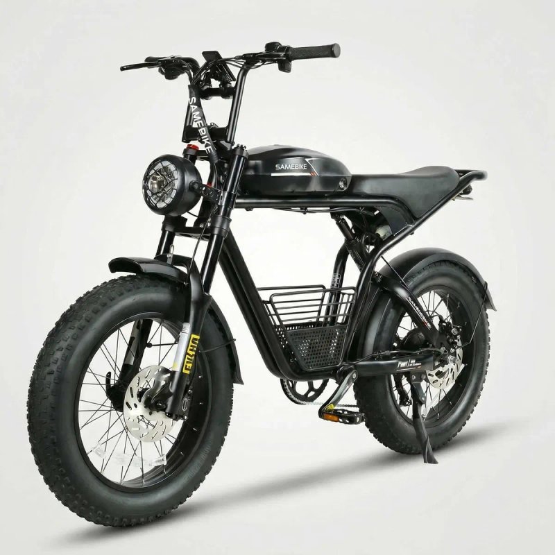 Електровелосипед SAMEBIKE M20 1000W | 18Ah | хід до 140км | до 45 км/год фетбайк купити акумуляторний велосипед электровелосипед новий електровелик — фото 2