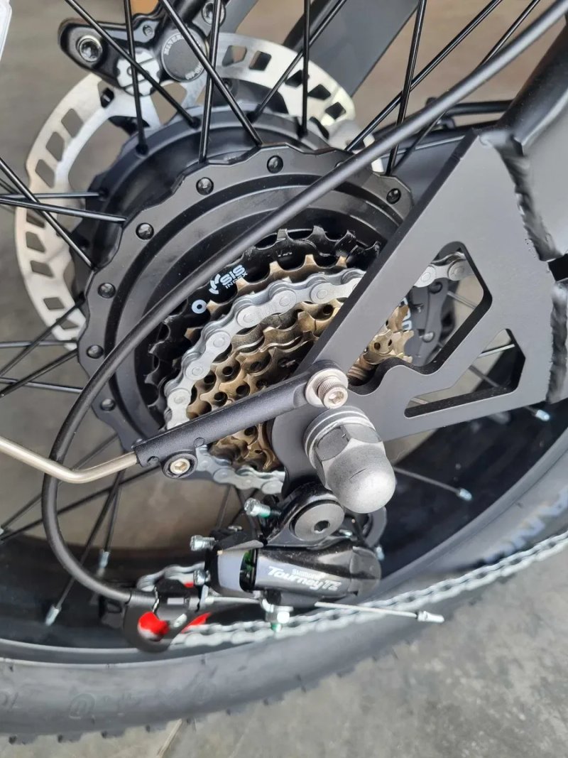 Електровелосипед SAMEBIKE M20 1000W | 18Ah | хід до 140км | до 45 км/год фетбайк купити акумуляторний велосипед электровелосипед новий електровелик — фото 6