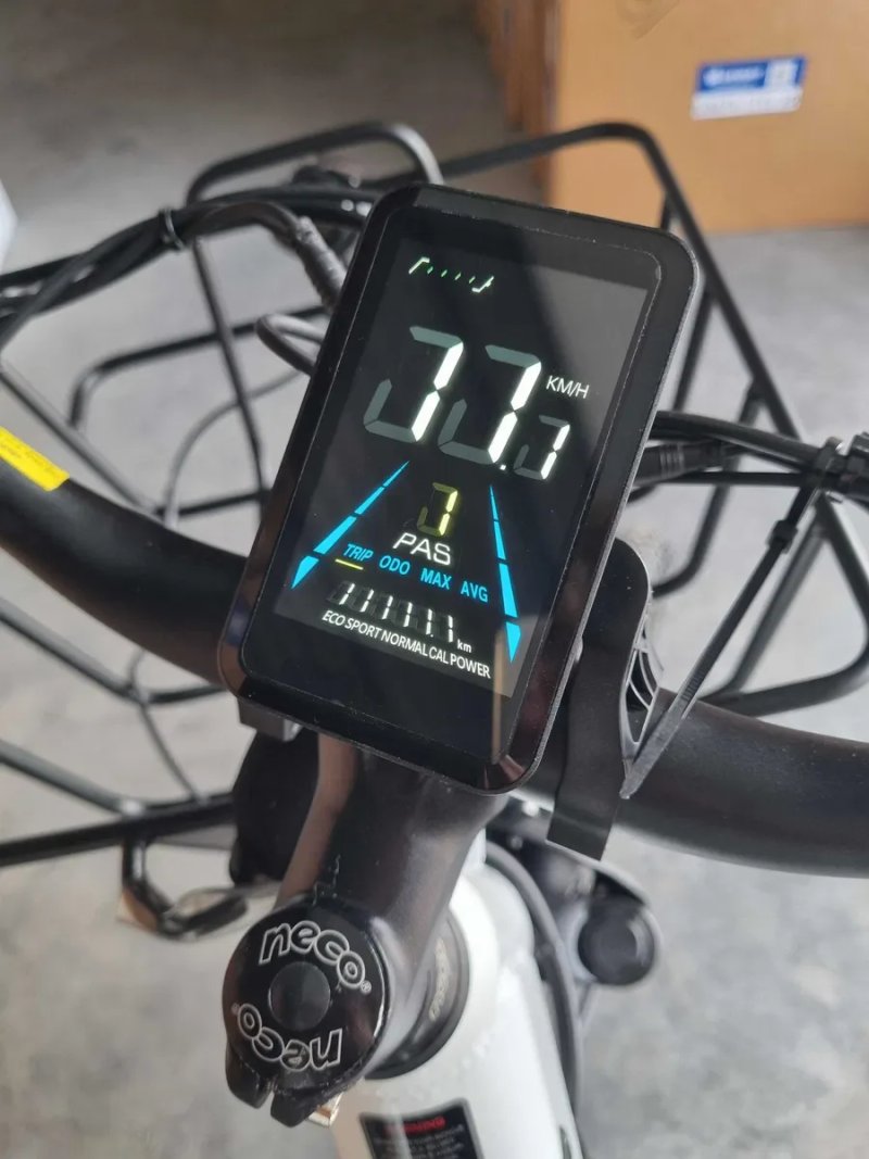 Електровелосипед SAMEBIKE RS-A01PRO-T 500W | 15Ah | хід до 110км | швидкість до 40 км/код фетбайк білий новий зі складу гарантія 6міс электровелосипед — фото 5