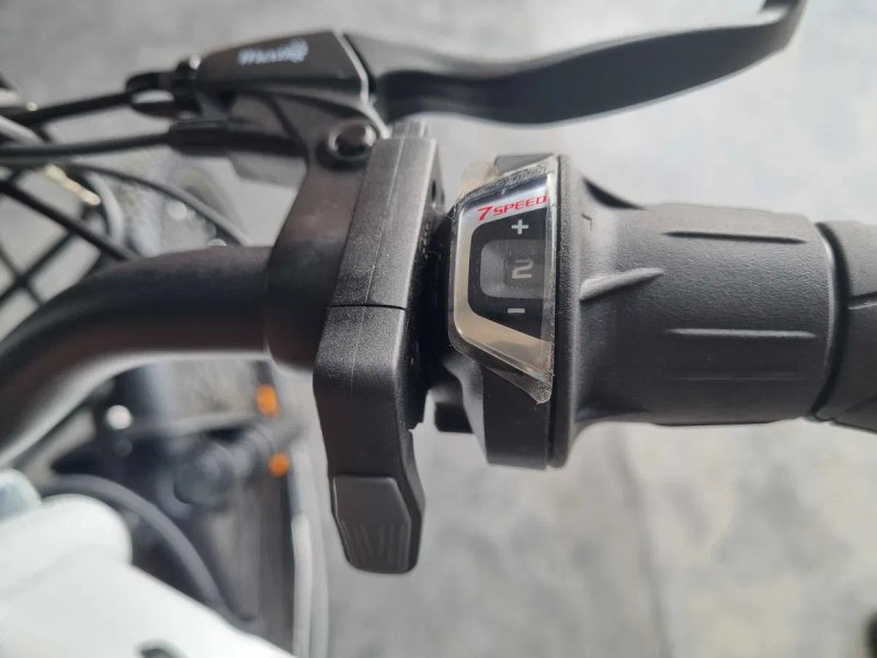Електровелосипед SAMEBIKE RS-A01PRO-T 500W | 15Ah | хід до 110км | швидкість до 40 км/код фетбайк білий новий зі складу гарантія 6міс электровелосипед — фото 7