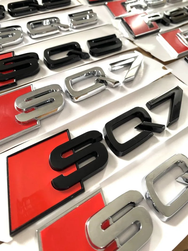 Эмблема шильдик значок audi S3 S4 S5 S6 S8 SQ3 RS3 RS4 RS5 RS6 RS8 RSQ — фото 2