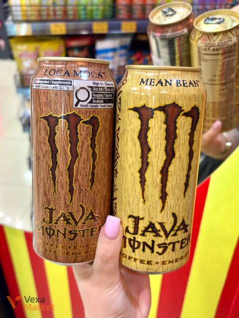 Енергетичний напій Monster Energy Loca Moca / Mean Bean 443ml