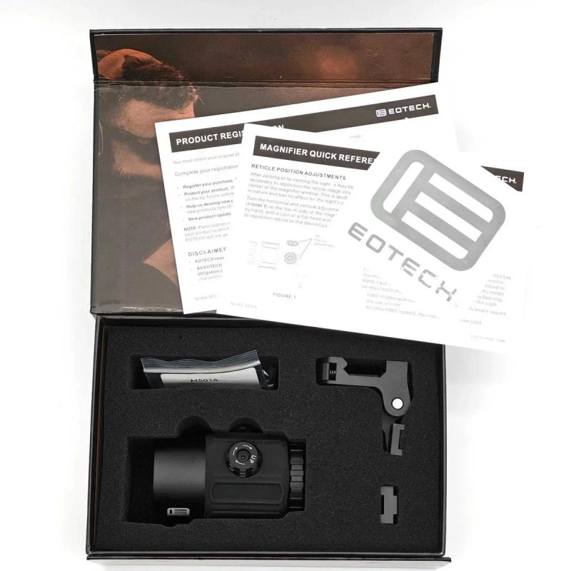 EOTech G43, Magnifir 3х для коліматорних прицілів, black, Tan — фото 7