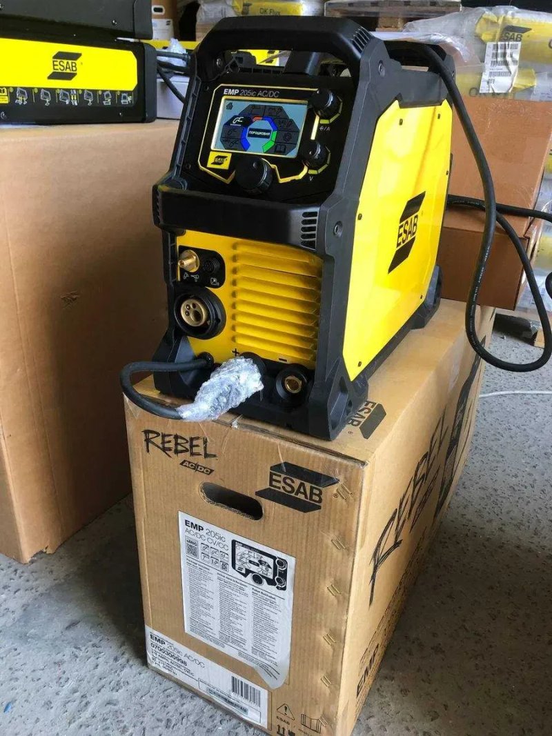 Esab Rogue EMP 210 Pro. Зварювальний апарат мультипроцесорний 3в1. Оригінал. Офіційна гарантія 3 роки. Напівавтомат інвертор новий — фото 5
