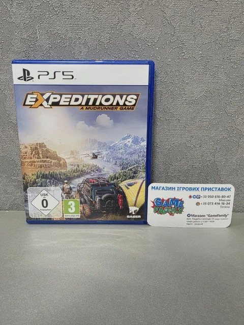 Expeditions Expedition A Mudrunner Game Mudruner RUS Магазин Ps 5 Ps5 Диск Обмін Гра Диски Ігри Sony Playstation