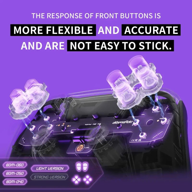 eXtremeRate Clicky Kit V2 for PS5 BDM-v4-6 Повний сет, Ремонт, Заміна — фото 6