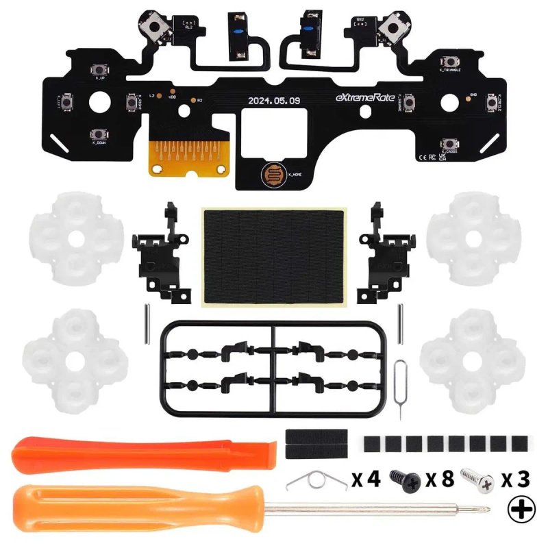 eXtremeRate Clicky Kit V2 for PS5 BDM-v4-6 Повний сет, Ремонт, Заміна — фото 8