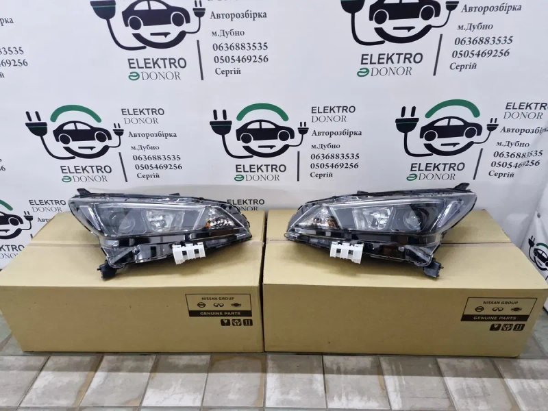 Фара Nissan Leaf 18-24 р.в. фари передні права ліва Ніссан Ліф 2 — фото 3