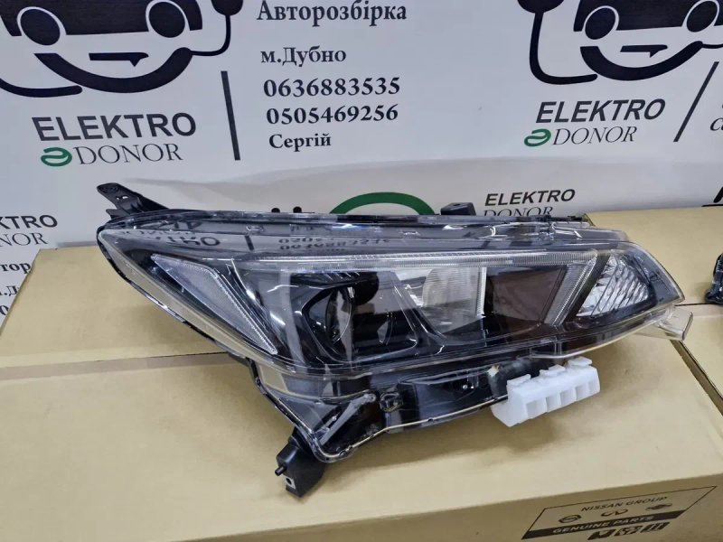 Фара Nissan Leaf 18-24 р.в. фари передні права ліва Ніссан Ліф 2 — фото 8