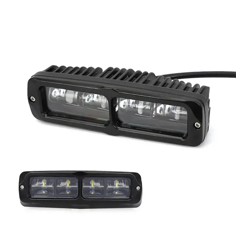 Фара Светодиодная компактная LED Яркая 35w ПТФ СТГ Туманка Балка лінза — фото 2