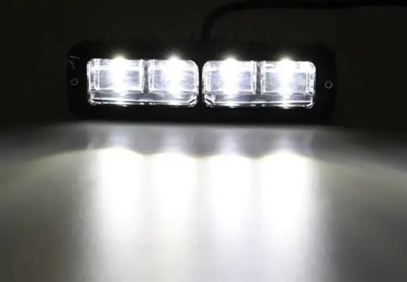 Фара Светодиодная компактная LED Яркая 35w ПТФ СТГ Туманка Балка лінза — фото 4