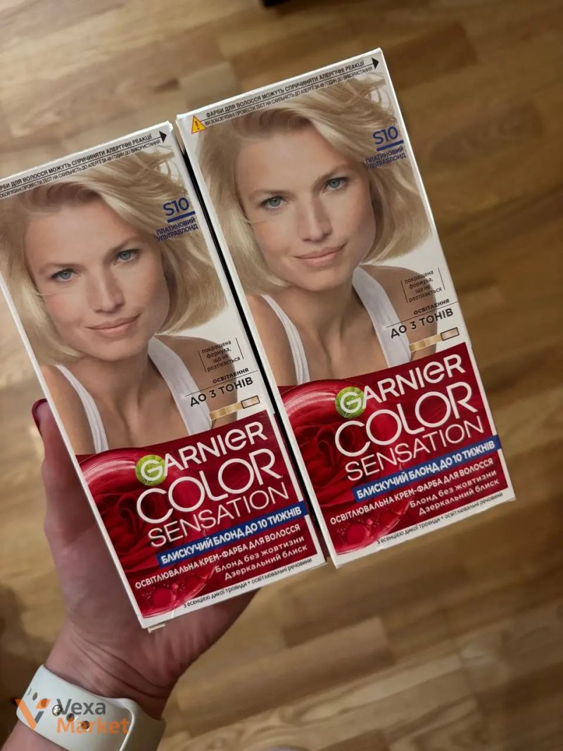 Фарба для волосся Garnier Color Sensation S10 Платиновий ультраблонд