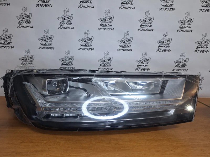 Фари Audi q7 4m full led , дорест — фото 3