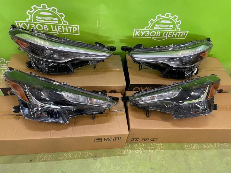 Фари Toyota Corolla Cross 2022-2025 LE SE XLE XSE led full led фара ліва права тойота королла кросс фара левая правая фары — фото 2