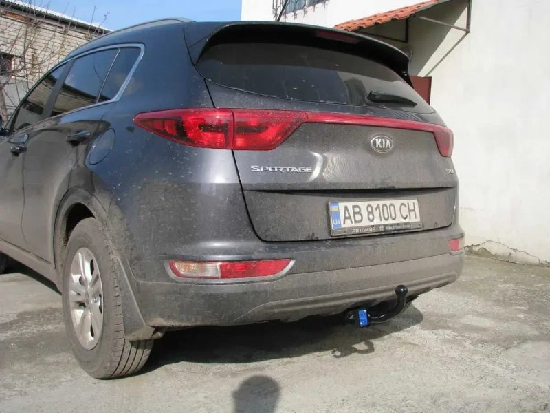 ФАРКОП на Kia Sportage (Кіа Спортейдж). Причіпне з техпаспортом та кріпленням. — фото 2