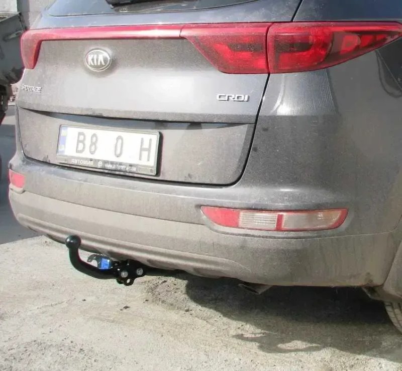 ФАРКОП на Kia Sportage (Кіа Спортейдж). Причіпне з техпаспортом та кріпленням. — фото 3