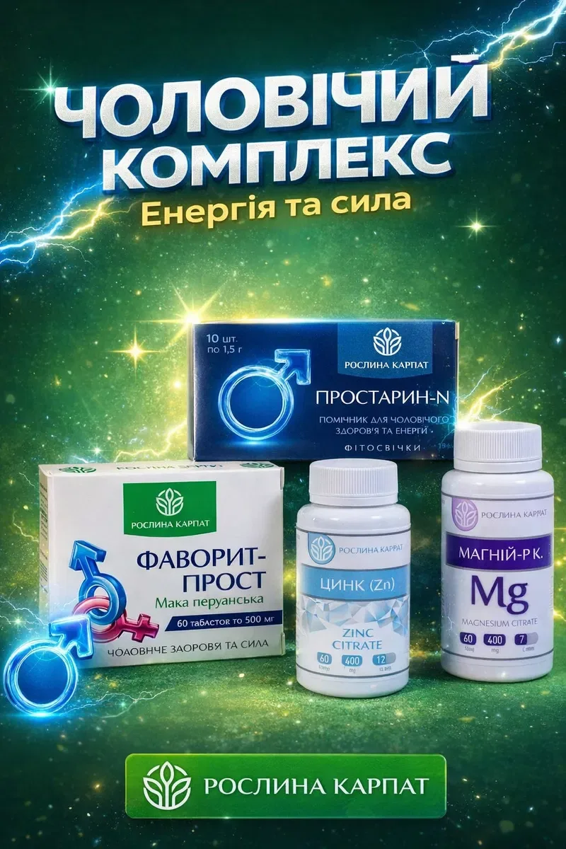 Фаворит-Прост | Мака перуанська | Чоловіче здоров'я | 60 таблеток» — фото 4