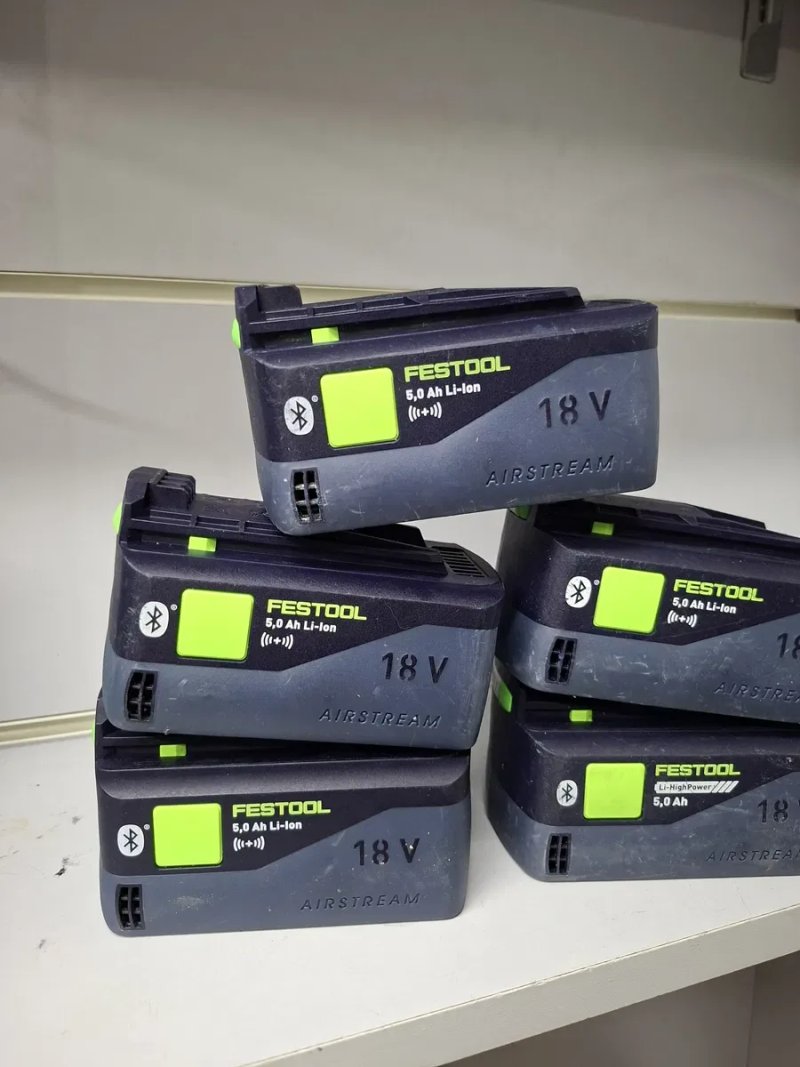 Festool 5.0ah акумуляторна батарея Фестул оригінал — фото 2