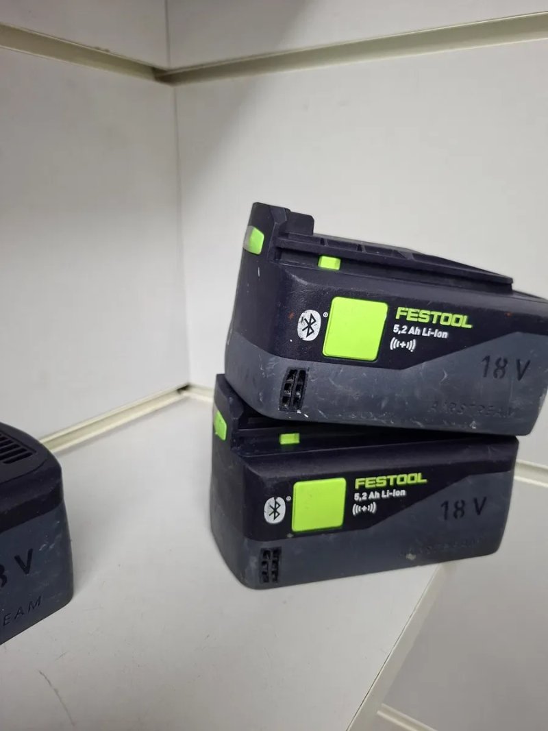 Festool 5.0ah акумуляторна батарея Фестул оригінал — фото 3