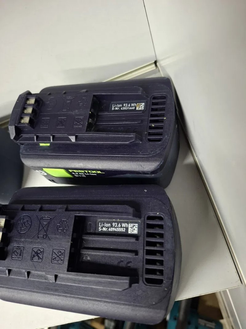 Festool 5.0ah акумуляторна батарея Фестул оригінал — фото 4