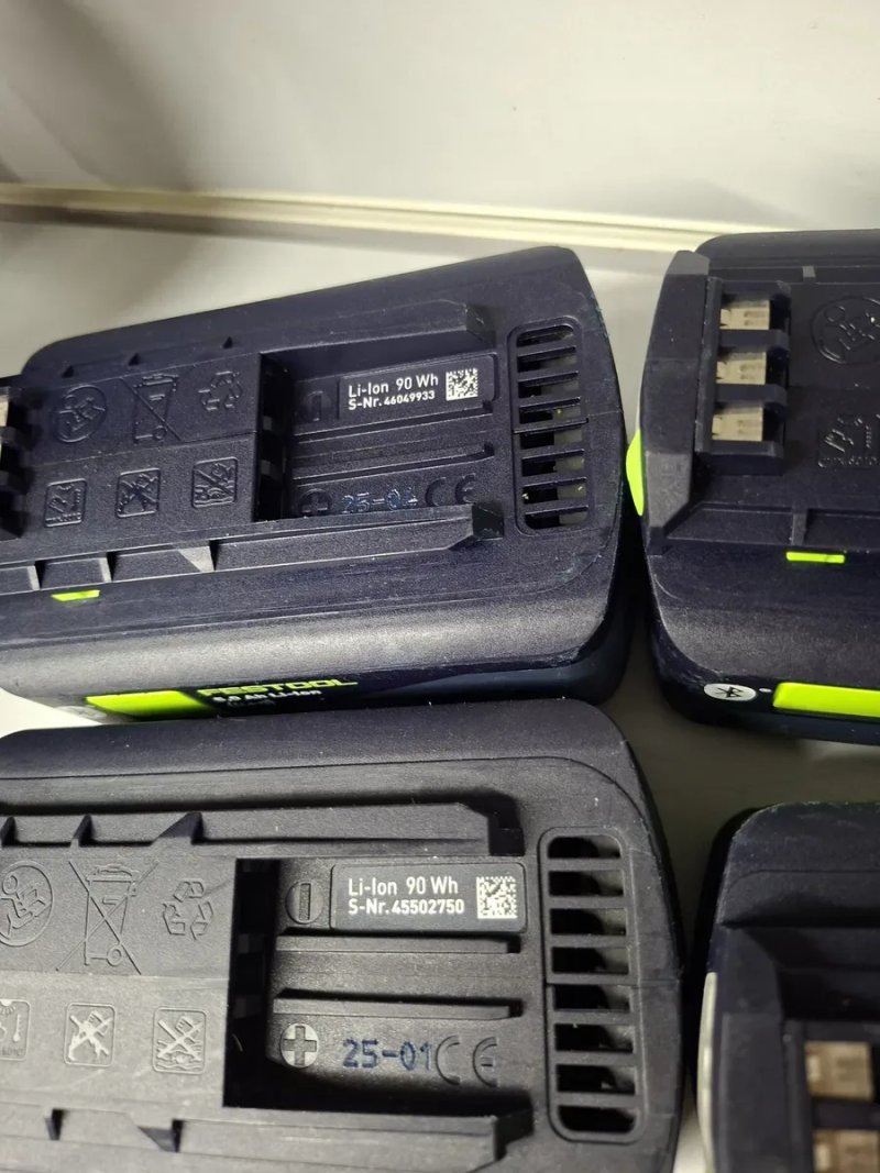 Festool 5.0ah акумуляторна батарея Фестул оригінал — фото 5