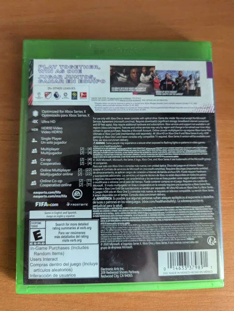 Fifa 21 ігри игры диски на Xbox one series x s — фото 2