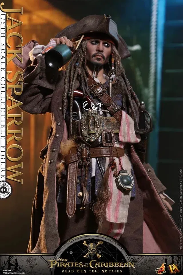 Фигурка 1/6 hot toys dx 15 POTC DMTNT – JACK SPARROW — фото 4