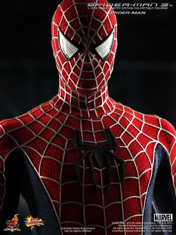 Фигурка 1/6 hot toys mms 143 SPIDER-MAN 3 — фото 3