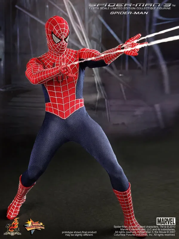 Фигурка 1/6 hot toys mms 143 SPIDER-MAN 3 — фото 4