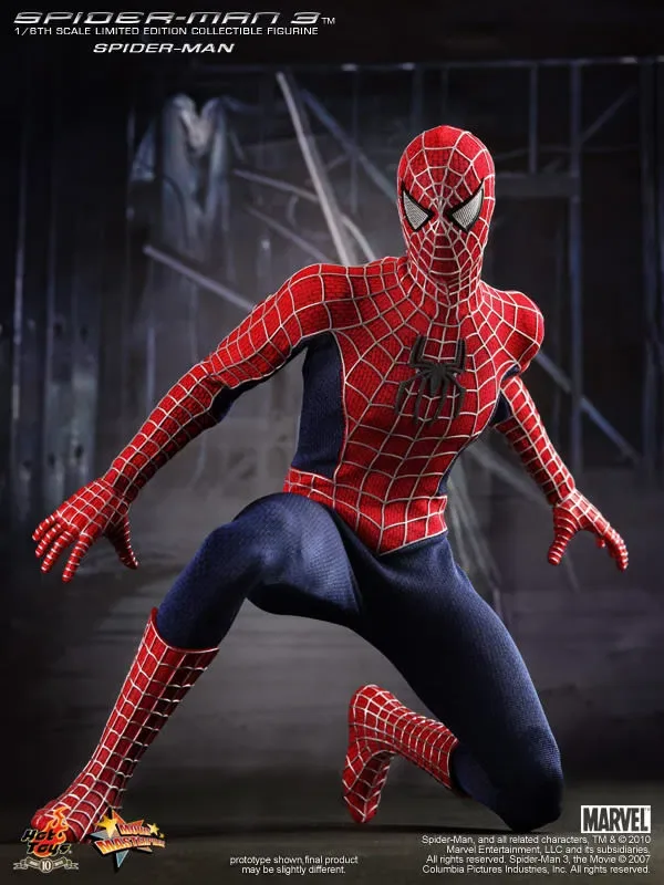 Фигурка 1/6 hot toys mms 143 SPIDER-MAN 3 — фото 6