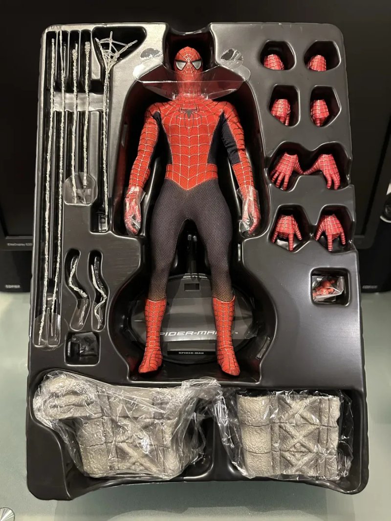 Фигурка 1/6 hot toys mms 143 SPIDER-MAN 3 — фото 8