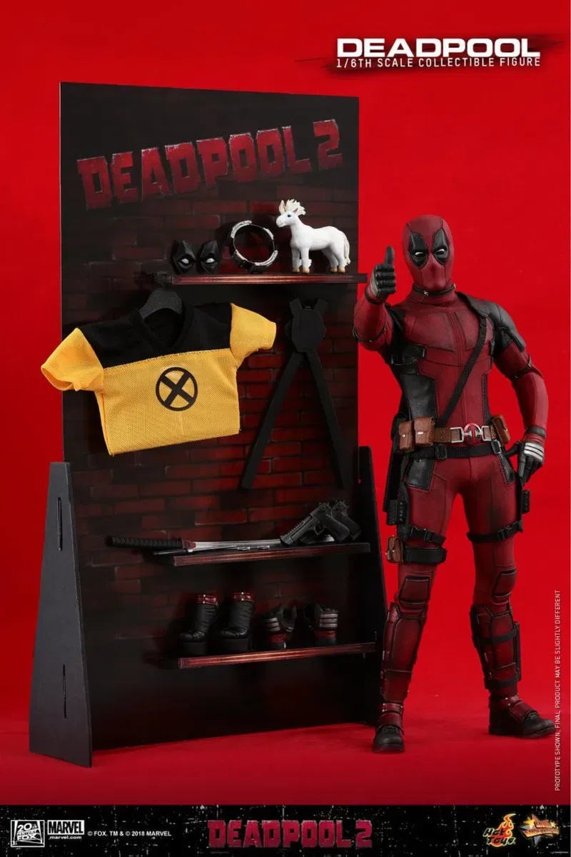 Фигурка 1/6 HOT TOYS MMS 490 DEADPOOL 2 — фото 2