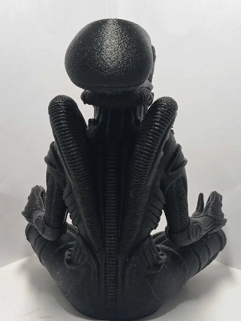 Фігурка чужий (Alien) у позі медитації, 15 см, колекційна модель/статуетка Alien/чужой/чужий — фото 6