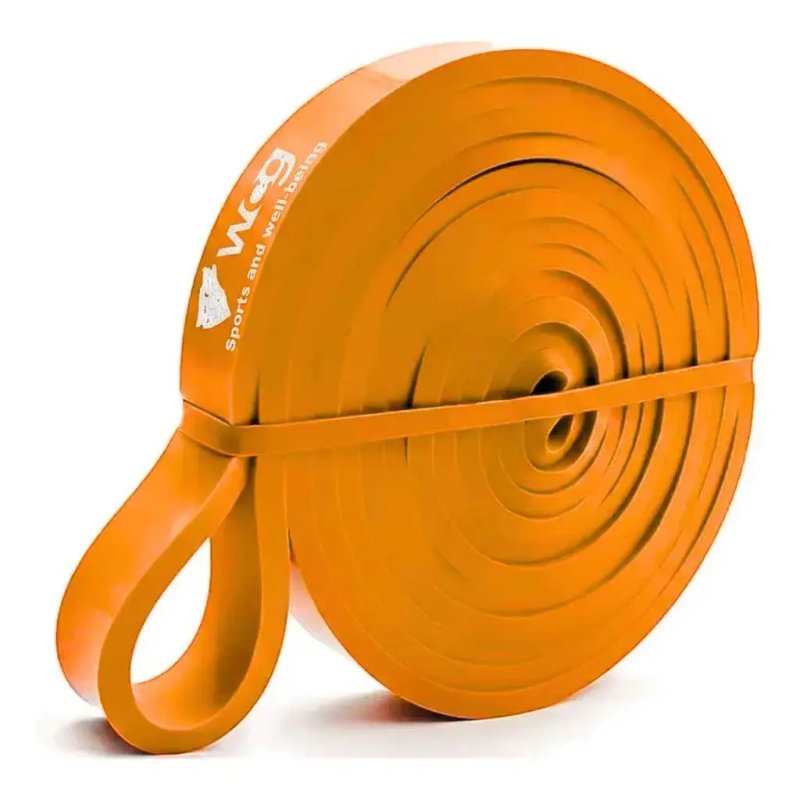 Фітнес-резинка WCG PowerStrip Level 3 (27 - 45 кг) — Гумовий еспандер для тренувань та підтягувань — фото 5