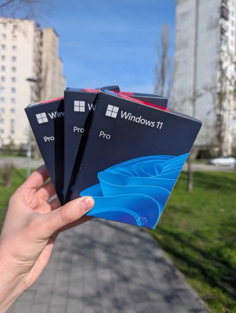 Физическая Windows 11 Pro / BOX USB флешка + Ключ Активации Виндовс 11