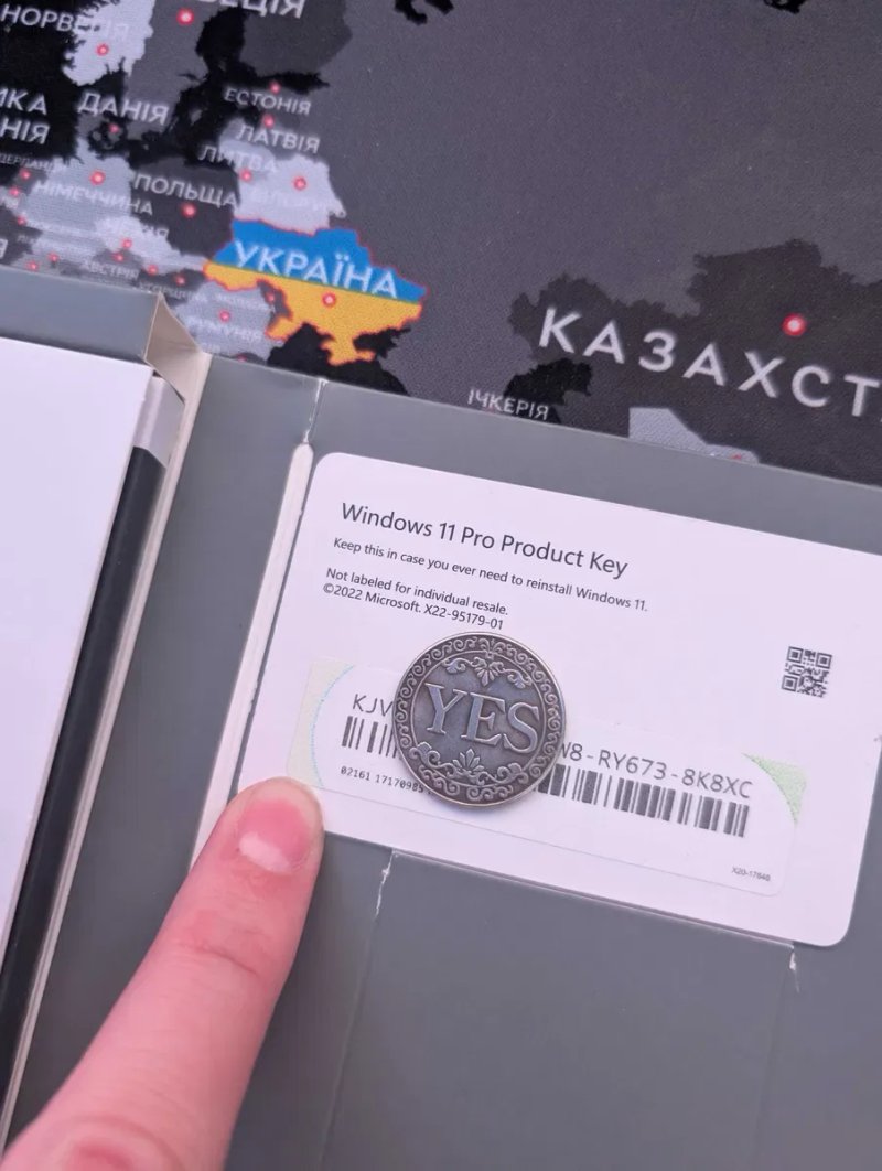Фізична Windows 11 Pro HAV-00195 Боксова Ліцензія Віндовс | USB флешка + Ключ HAV-00195 Флешка USB Box Лицензия  Виндовс 11 Про Боксова — фото 5
