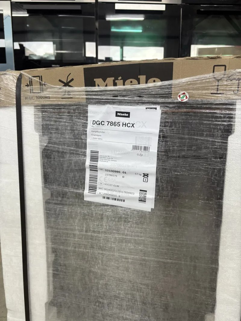 Флагманська духова шафа Miele DGC 7865 HCX Pro Graphite (Нова) Пароконвектомат міле — фото 2