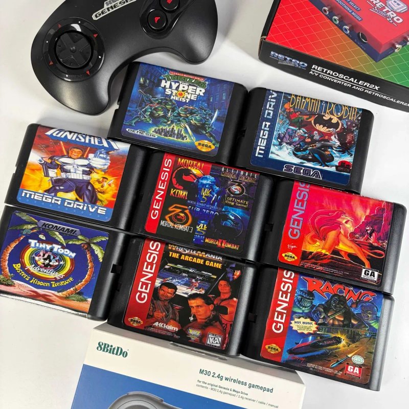 Флеш Картридж Evergenesis Mega Drive Sega EDMD 4Gb 3000 in 1 Новий Евердженезіс картридж для сега мега драйв асортимент ігор дженезіс мега драйв — фото 6